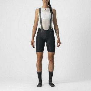 Pantaloni scurti cu bretele Castelli Free Aero RC W, de dama, Negru