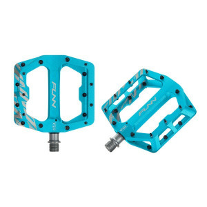 Pedale Funn Funndamental-GRS, XC/AM, rulmenti, ax Cr-Mo, turquoise
