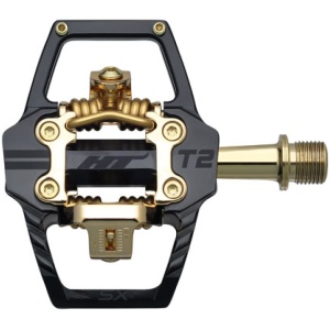 Pedale HT Components HT-T2-SX, Olympic Negru Stealth