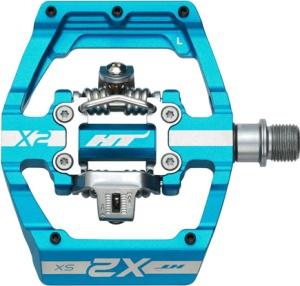 Pedale HT Components X2-SX, Albastru Deschis
