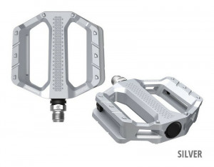Pedale Shimano PD-EF202, Silver, fara catadioptrii