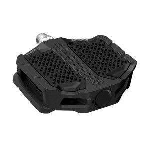 Pedale Shimano PD-EF205, fara catadioptrii, Black