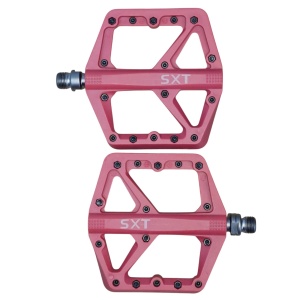 Pedale SXT N-13 Nylon-Fiber, Rosu
