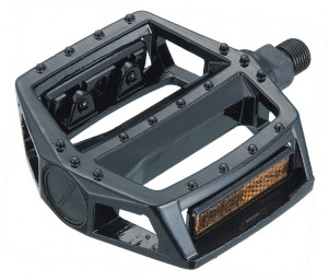 Pedale Union SP-102N aluminiu negre