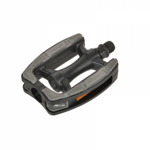 Pedale Wellgo C157 plastic antiderapante negre/gri 270gr.