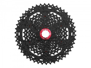 Pinioane Sunrace CSMX3 TAY caseta 11-42T 10v negru/rosu