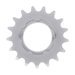 Pinion XLC single speed 1 1/8", 17t, matt chrome wiht housing