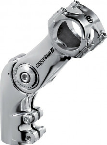 Pipa A-Head Ergotec Octopus 50 alu, silver, 1 1/8", 31,8mm, 90mm