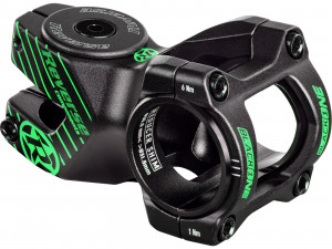 Pipa REVERSE Black-ONE D-2 50mm 31,8 & 35mm black/green inkl. Top Cap, Schraube, Kralle