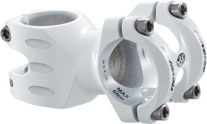 Pipa Reverse S-Trail, Alb, Aluminiu 6061 T6, 60 mm, 31,8 mm, 8°, Alb