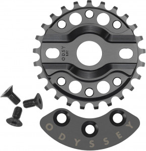 Placa Pedalier Odyssey, 25T, negru