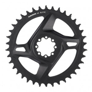 Placa pedalier Sram Road Rival X-Sync negru, 38T, aluminiu, DM, 12V