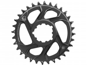 Placa pedalier X-SYNC 2 Steel 32T Direct Mount 6mm Offset Eagle Black