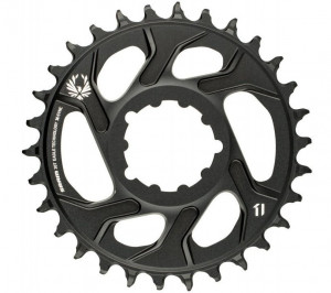 Placa Sram Cring X-Sync Eagle DM 6 Offset 36 T neagra