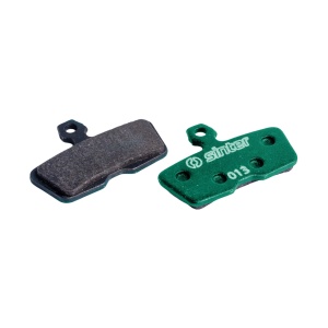 Placute De Frana PE Disc Sinter Sram 013, Compozitie Organica, Pentru Mtb Race, Culoare Verde, Set