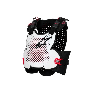 Protectie Corp ALPINESTARS A-4 Plasma Chest Protector Negru/Rosu/Alb