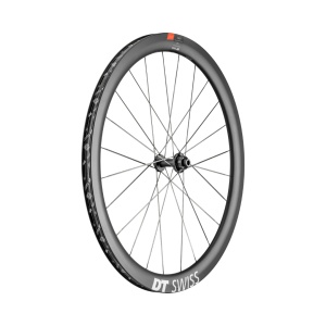 Roata Fata DT Swiss Erc 1100 Dicut DB 28 Inch/45mm Carbon, Center Lock, 100/12mm TA