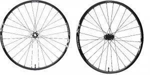 Roata Shimano Deore XT WH-M8020-B-27.5 fata + spate 27.5 28H/28H 11v E-Thru