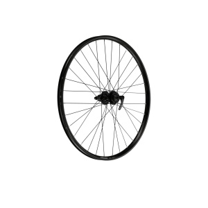 Roata spate 27.5" KROSS Cassette Q/R, Tapered Rim, Disc D/B, Negru