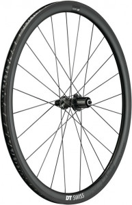 Roata spate DT Swiss PRC 1400 Spline 35 carbon, black, 130/5mm QR, Shimano