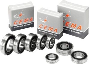 Rulment CEMA 6800 pentru butuc, 10 x 19 x 5 mm, Otel, ABEC5