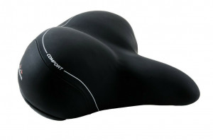 Sa Bequemsattel P&P Comfort 630,265X260 mm, 966 G, negru