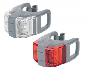 Set lumini Kellys Twins II, Steel Grey