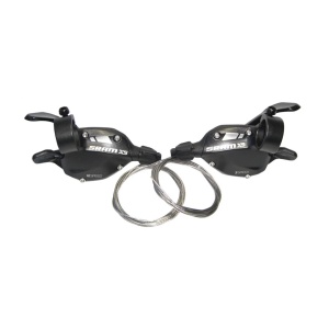 Set Manete Schimbator SRAM X5, Negru, 3x10 Viteze, Raport 1:1