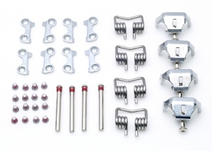Set piese de schimb HT Components pentru mecanism pedalier MTB, Gravel, X3, argintiu