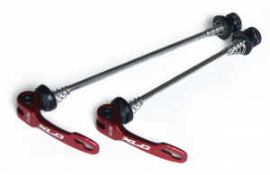Set strangatoare rapide XLC QR-L02 aluminiu/Cr-Mo negru/rosu