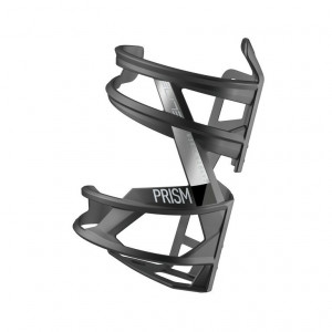 Suport bidon Elite Prism carbon stanga, carbon, black matt