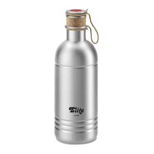 Suport Bidon Elite Vintage Alu 600ml, Aluminiu