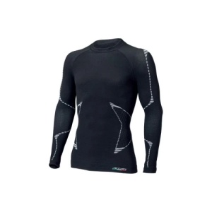 Tricou Accapi pentru bărbați L.S BIKER, Negru/Alb