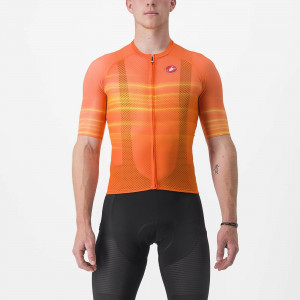 Tricou cu maneca scurta Castelli Climbers 3.0 SL2 Portocaliu