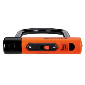 U-lock Kryptonite Evolution Std 10.2X22.9Cm, Black/Orange, 3 Keys