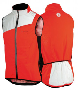Vesta anti-vant/ploaie Wowow Hardknott red reflectorizanta