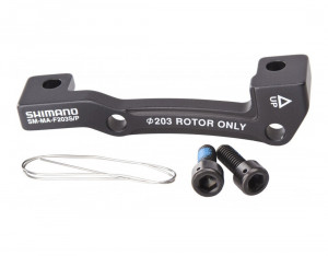 Adaptor montaj pentru etrier frana Shimano SM-MA-F203S/P surub X2 wire X1