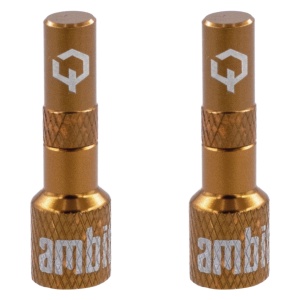 Ambit Tubeless Valve Adapters Realm Brown