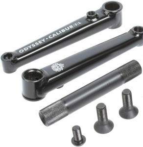 Angrenaj BMX Odyssey Calibur V2, 170 mm, Negru, 3 piese, 22 mm