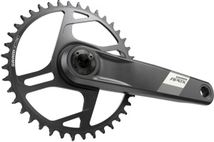 Angrenaj pedalier SRAM Apex 1 DUB 83A (Cannondale Ai), lungime brat 170 mm, foaie 42T DM, pentru gravel, negru, 12 viteze