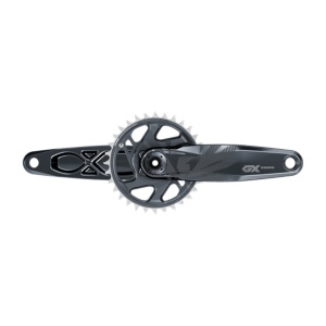 Angrenaj pedalier SRAM GX Eagle FAT4 DUB, lungime brat 175 mm, 30T DM, 12 viteze, negru