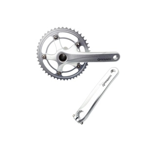 Angrenaj Prowheel RPC-246T-4-TT, alu Forged, argintiu, 170mm, 3/32x46T alu, include BB68, OEM