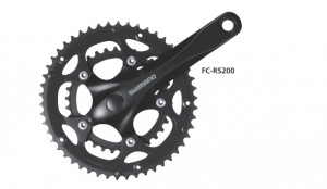 Angrenaj Shimano FC-RS200 50x34T 170mm 8V fara CG negru