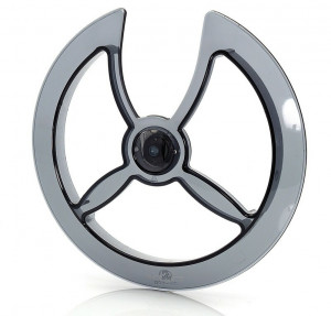 Aparatoare pedalier XLC CG-K01 46-48T, smoke, for fixed axle