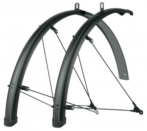 Aparatori set SKS Bluemels Stripes 28', 55mm, negru mat
