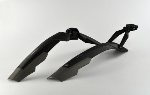 Aparatori Simpla ADHD SDL 27,5'-29' ptr.bicicleta cu suspensie, strangere rapida, negru/gri inchis, B328