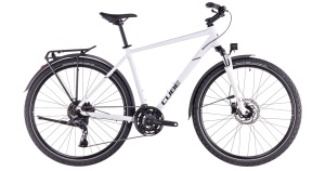Bicicleta CUBE NATURE PRO Allroad, Cotton GREY 2025 - 28"