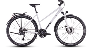 Bicicleta CUBE NATURE PRO Allroad Trapeze, Cotton GREY 2025 - 28"