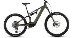 Bicicleta Electrică Cube AMS HYBRID 177 C:62 AT 600X, Carbon GOLD, 2026 - 29"