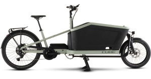 Bicicleta Electrica Cube CARGO HYBRID 800, Pea REFLEX, 2026, One Size - 26"